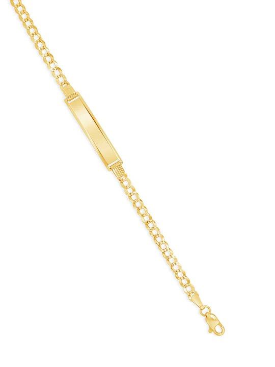 18kt Solid yellow gold baby bracelet